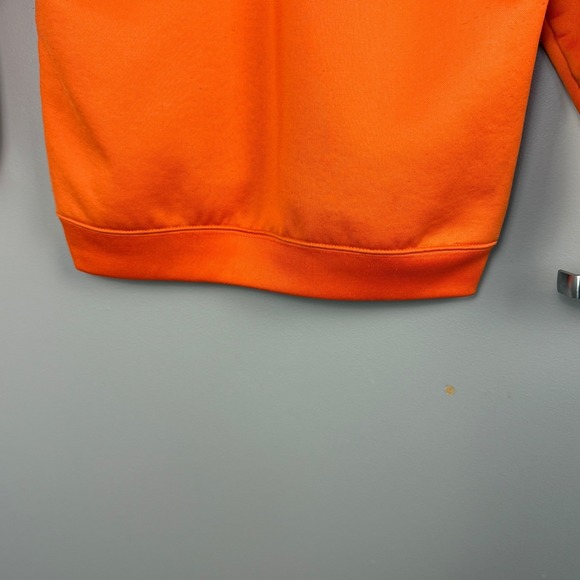 Chicago Bears NFL Youth Hoodie Size M (10-12) Orange Football Sweatshirt - Picture 7 of 10